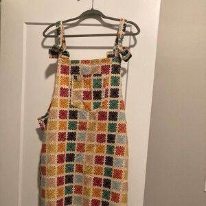 Lucy & Yak multicolor corduroy Mini Pini Dress Size US 18 (UK 22)